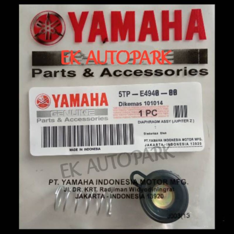 karet vakum kecil jupiter Z