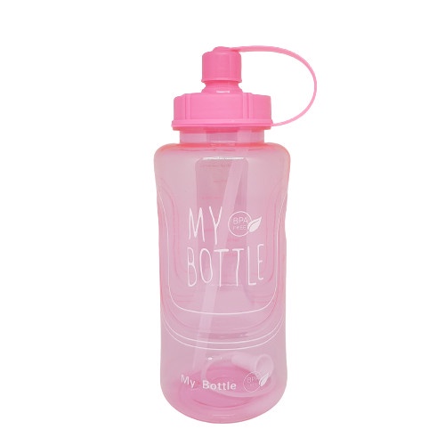 2 LITER - BOTOL MINUM MY BOTTLE PREMIUM 2000ML WITH STRAW BPA FREE