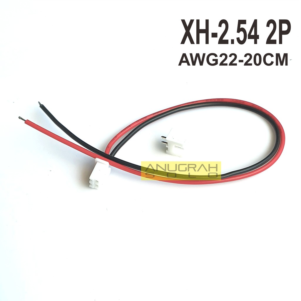 Connector XH 2.54 2P Dengan Kabel AWG22 Konektor XH