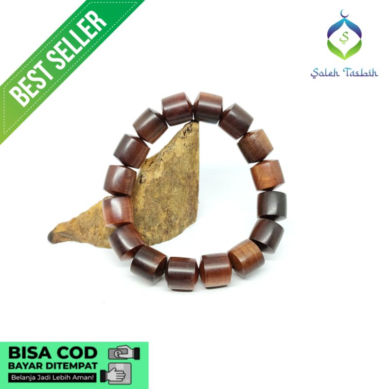 Gelang Setigi Wulung Motif Tabung Size 12mm_Gelang Pria Bisa COD
