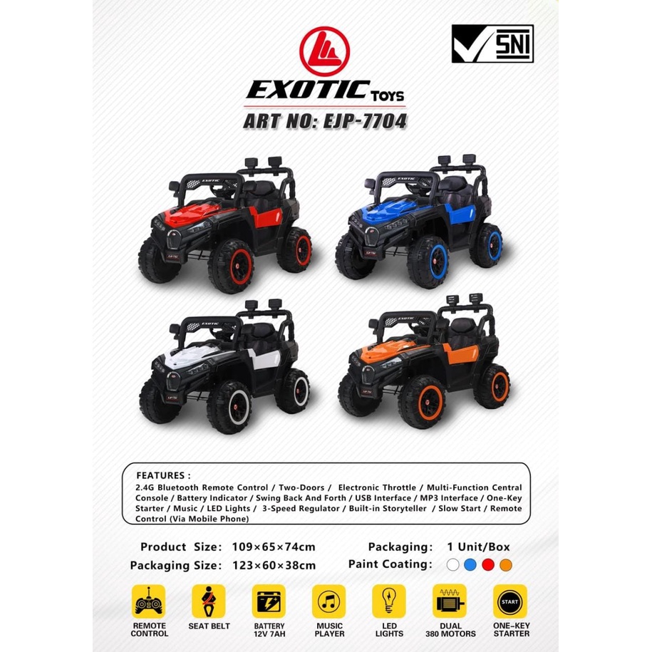 mobil aki anak jeep ejp-7704