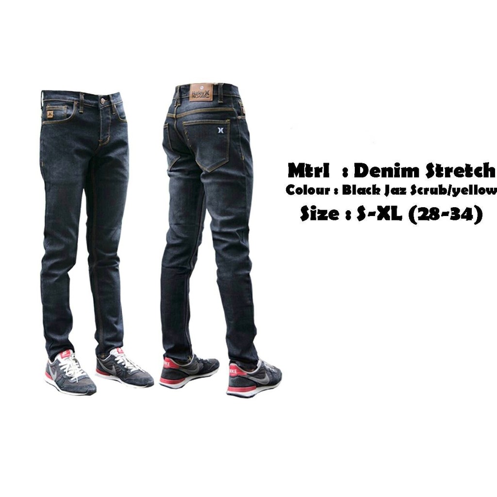 Celana Jeans Pria - Biru muda, Biowash, Bio Blitz