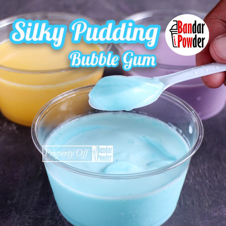 

Bubuk Silky Pudding Bubble Gum 500gr - Serbuk Puding Premium - Bandar Powder