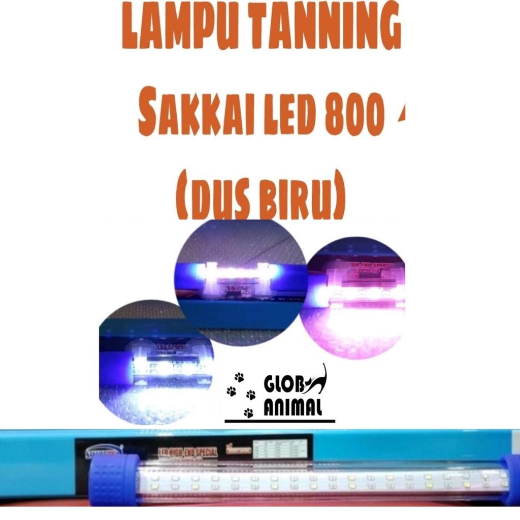 SAKKAI PRO LED 800 DUS BIRU LED AQUARIUM SUPER RED LAMPU AQUASCAPE