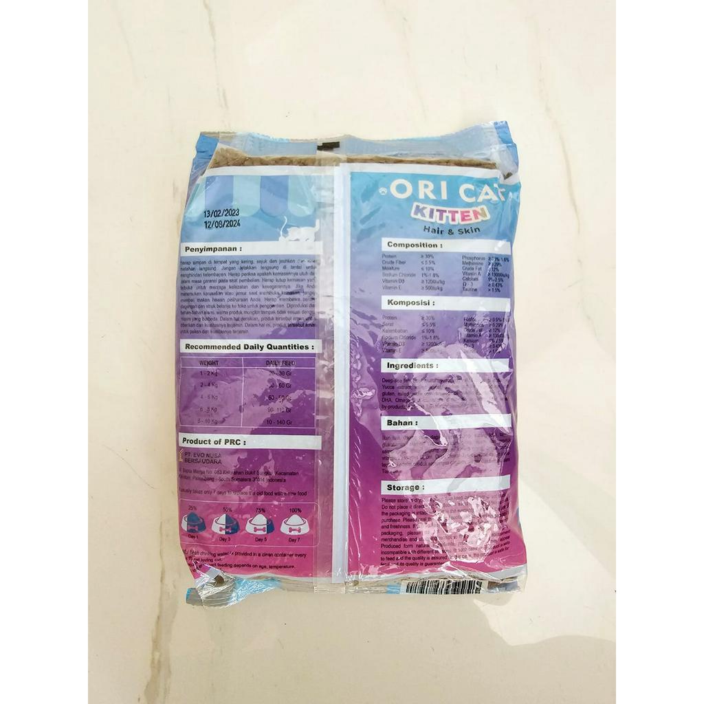 ORI CAT KITTEN Freshpack Makanan Anak Kucing Premium