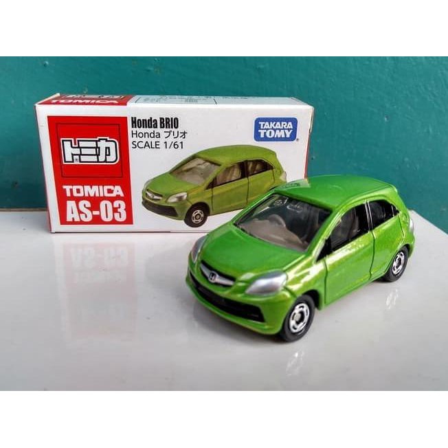 Viq Honda Brio Tomica Reguler As 03 Mainan Diecast Miniatur Mobil Murah Shopee Indonesia