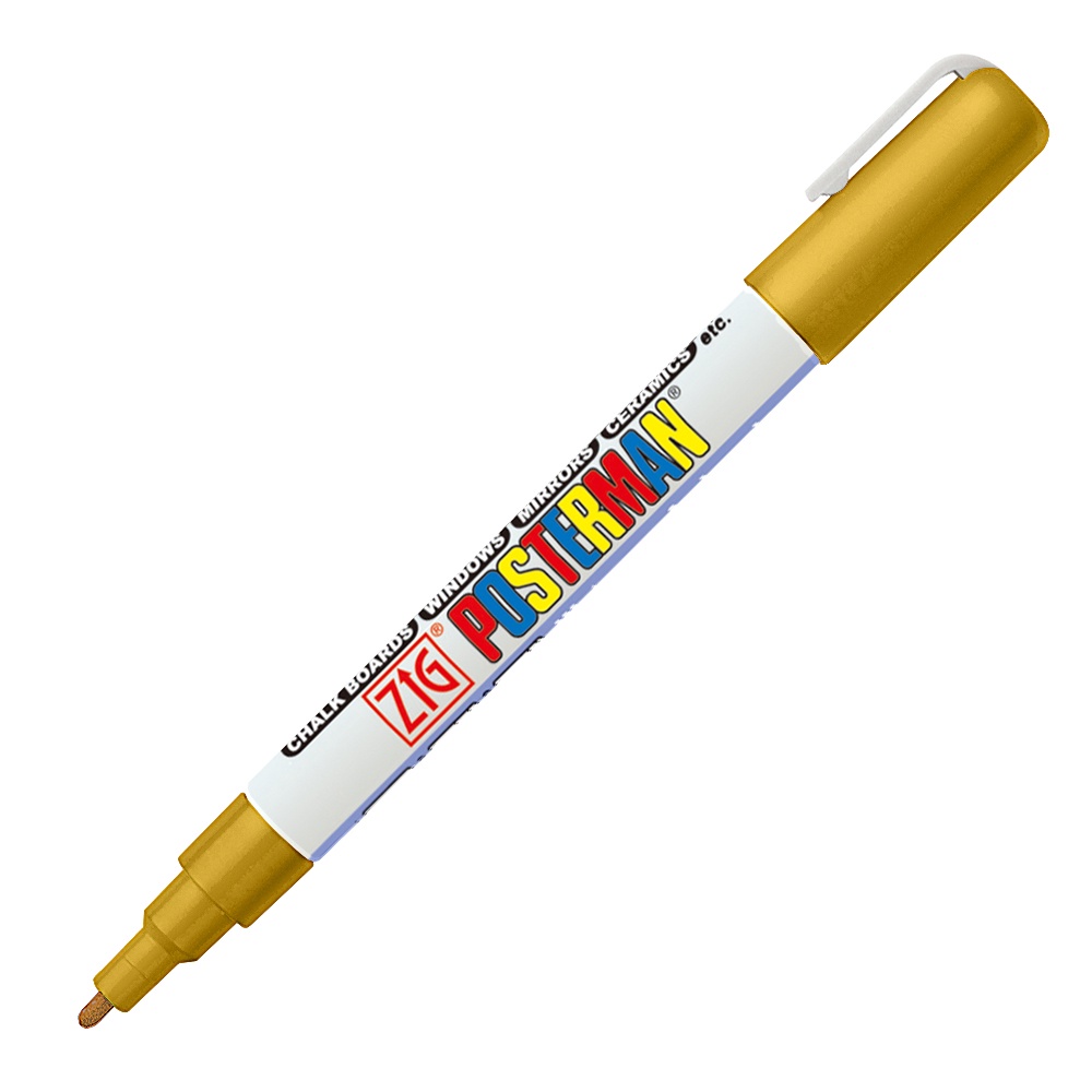 

ZIG POSTERMAN Fine Gold & Silver (PMA-20)