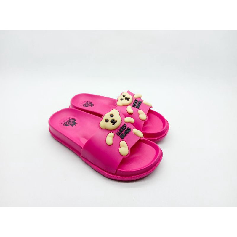 DULUX 501 SELOP WANITA MOTIF LUCKY BEARS / SANDAL SELOP WANITA MOTIF BERUANG / SANDAL SLIP ON ANAK / SANDAL ANAK-ANAK / SANDAL KOKOP / SANDAL KARET / SANDAL TRENDY ANAK / SANDAL CASUAL ANAK / SANDAL TERMURAH / SANDAL JEPIT / SANDAL KEKINIAN / IMPORT