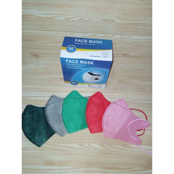 MASKER DUCKBILL/MASKER DUCKBILL WARNA