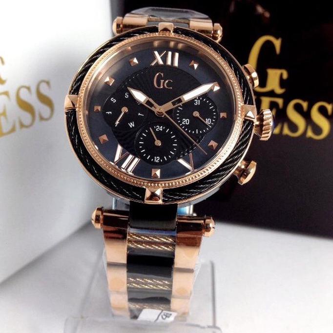 Jam Tangan Wanita Merk GC Guess Collection YL16005L7 Original BM 3.7mm