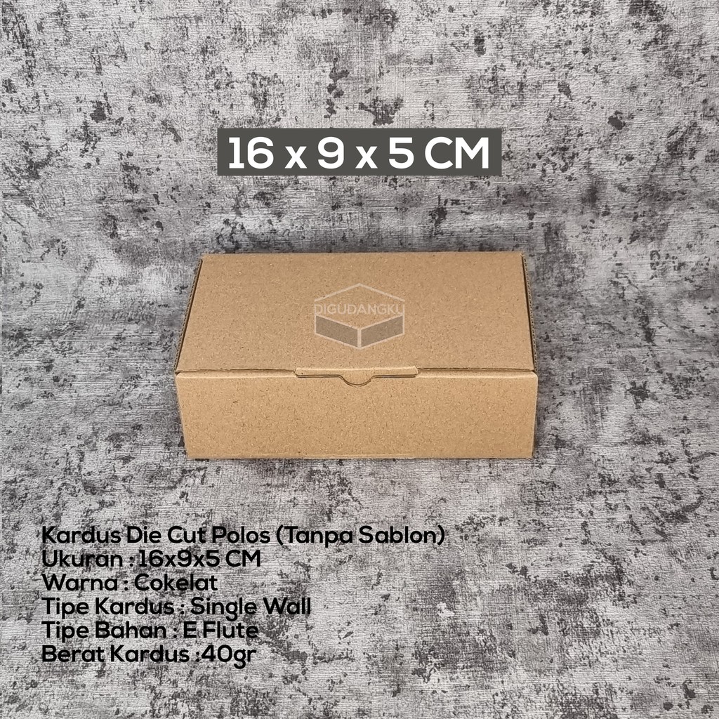 

Kardus Die Cut Packaging Uk.16x9x5cm | Kotak Kado / Kotak Hampers Box Packaging Model Pizza Box Digudangku