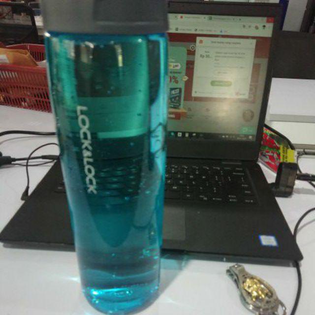 Lock&lock (lock And Lock) Easy Stopper Tritan Pink/blue/green (botol Minum Pink/biru/hijau) 950ml