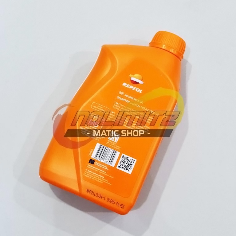 Oli Motor Repsol Smarter Scooter Matic 10W-40 Semi Synthetic 1L