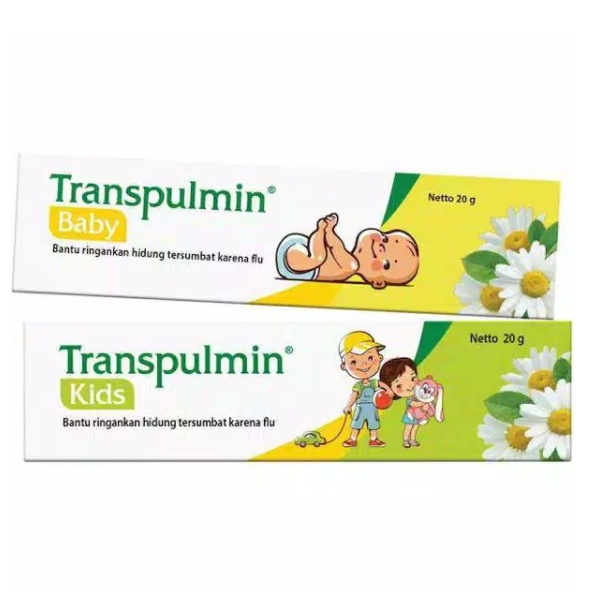 Transpulmin Baby Kids 10gr 20Gr balsem bayi baby balsam