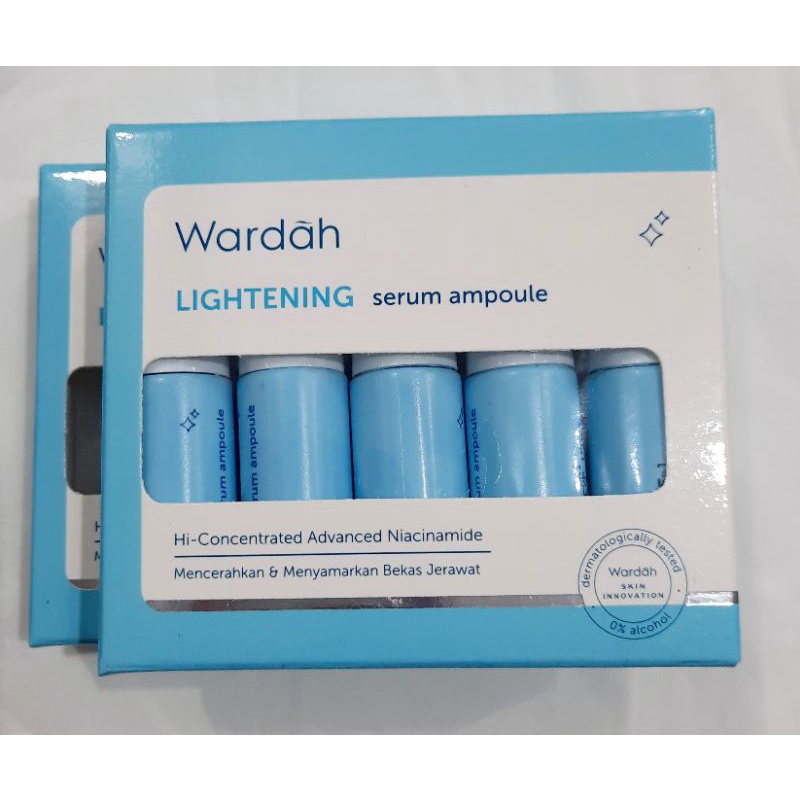 Wardah Lightening Serum Ampoule (5x5ml) - KEMASAN BARU