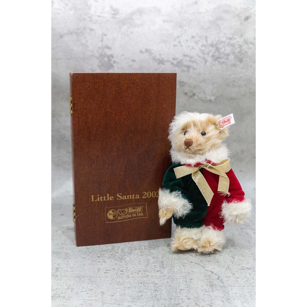 Steiff Little Santa 2002 Japan Limited Edition Teddy Bear no 921