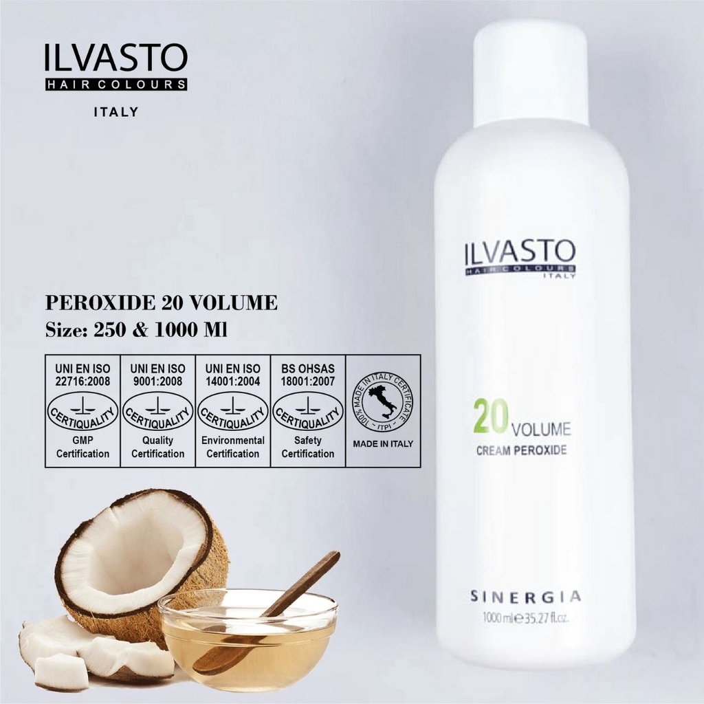 SINERGIA ILVASTO CREAM PEROXIDE 1 LT OXYDANT @MJ