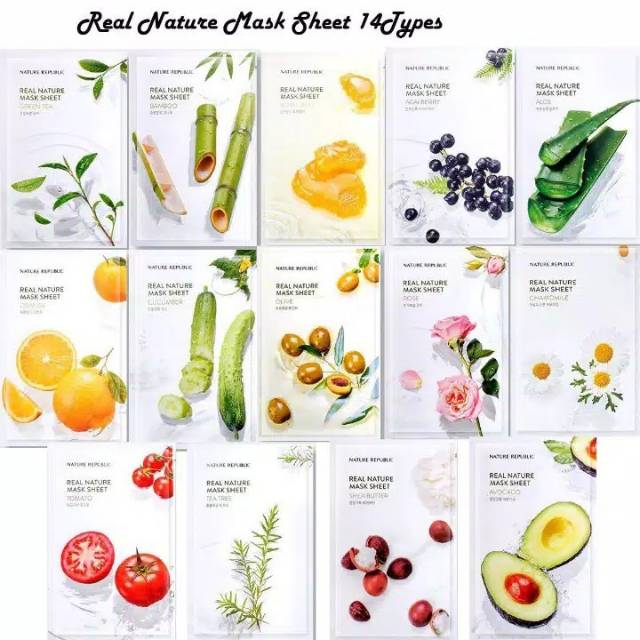 (ORIGINAL) NATURE REPUBLIC SHEET MASK