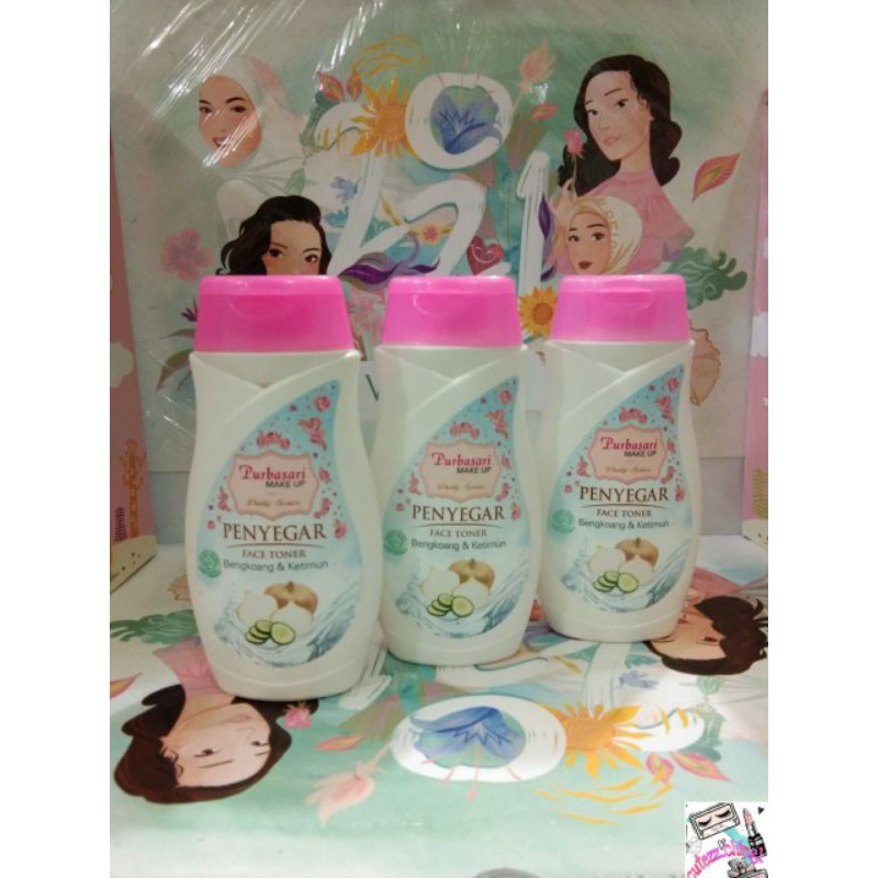 ☃Cutezz_Ching1☃Purbasari Daily Series Penyegar Face Toner 100ml