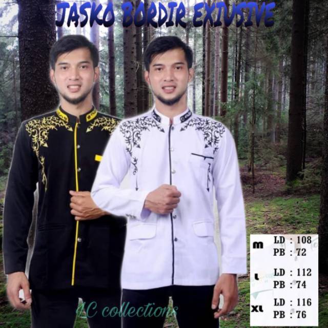 TERMURAH - Jasko bordil fashion pria muslim jasko terbaru bahan twist halus