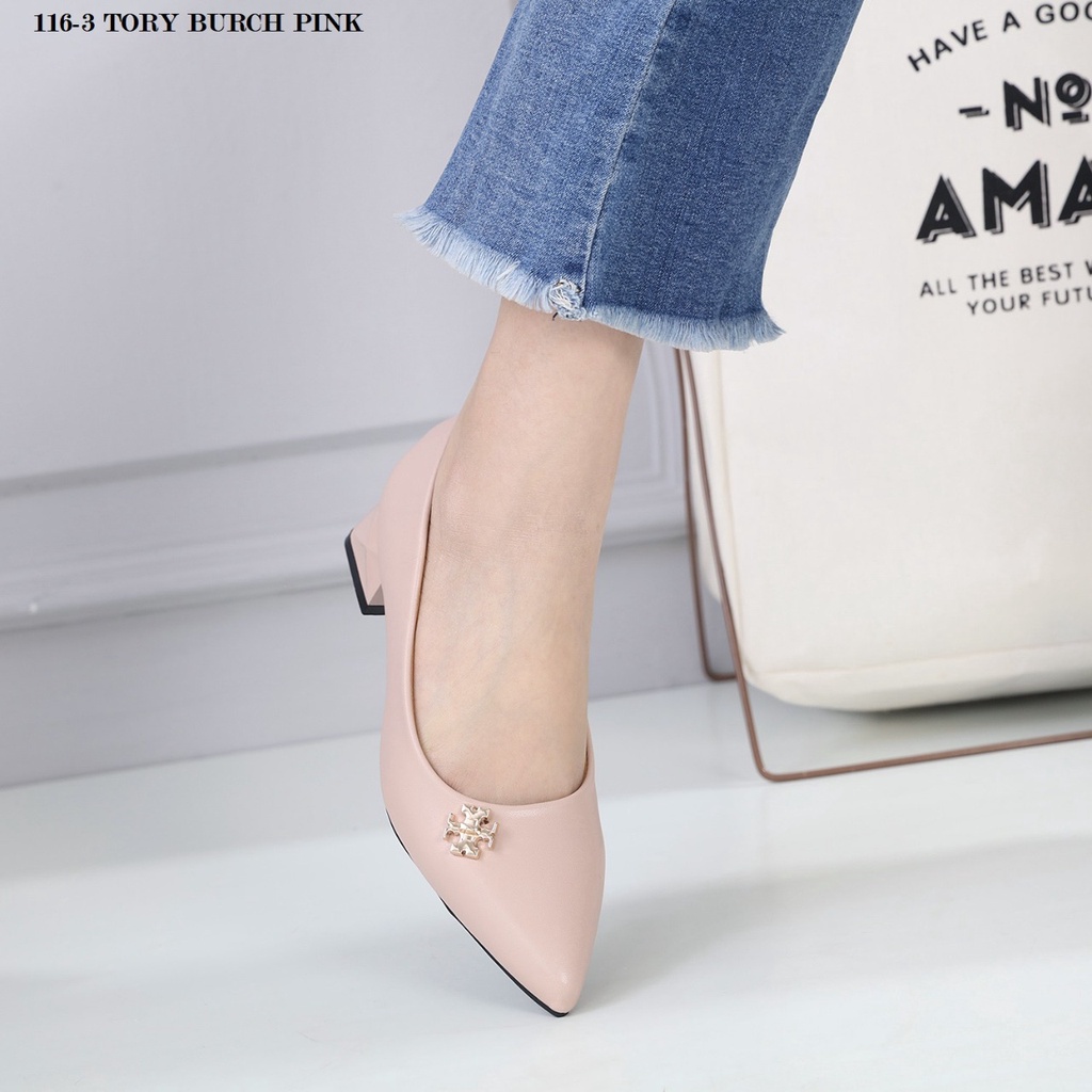 SEPATU WANITA KERJA HEELS PLATFORM SHOES 116-3