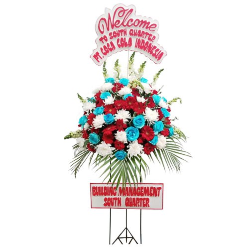 Karangan Bunga Standing Duka Cita Karangan Bunga Duka Cita S1