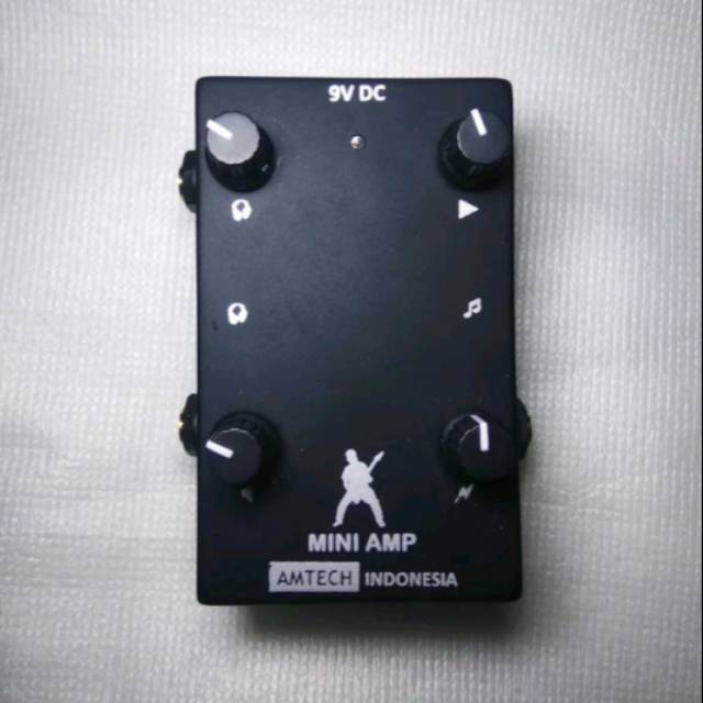 MINI AMP untuk karaoke mp3 minus one mixer by Amtech Indonesia