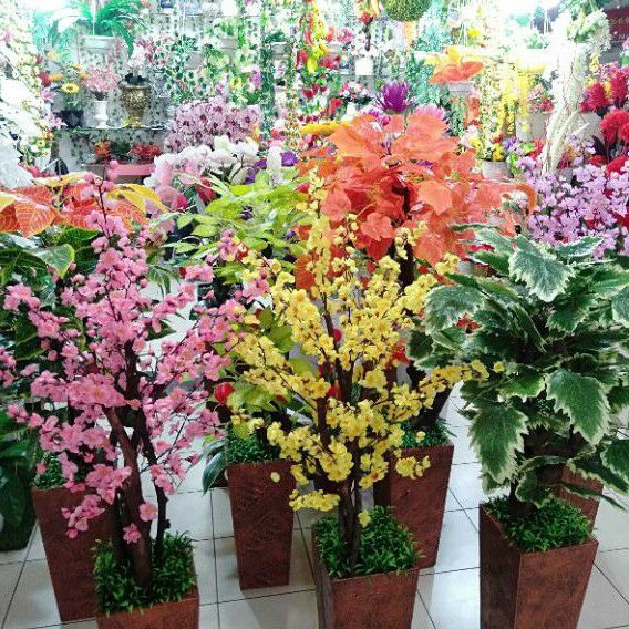 (COD)grosir daun artificial import kw 1
