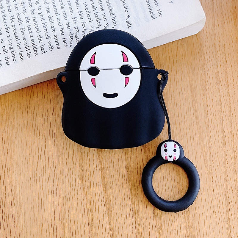 【COD】 Cover Protector  Airpod Case  / Casing Airpods 2 / Case Airpods 2 /airpods Macaron / Airpods Gen 2 / Casing Airpods  /softcase Airpods /headset Bluetooth-No face