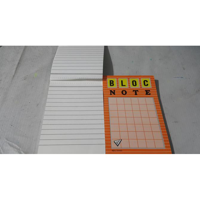 

BLOC NOTE SOBEK / NOTES GARIS S UK 8X12CM