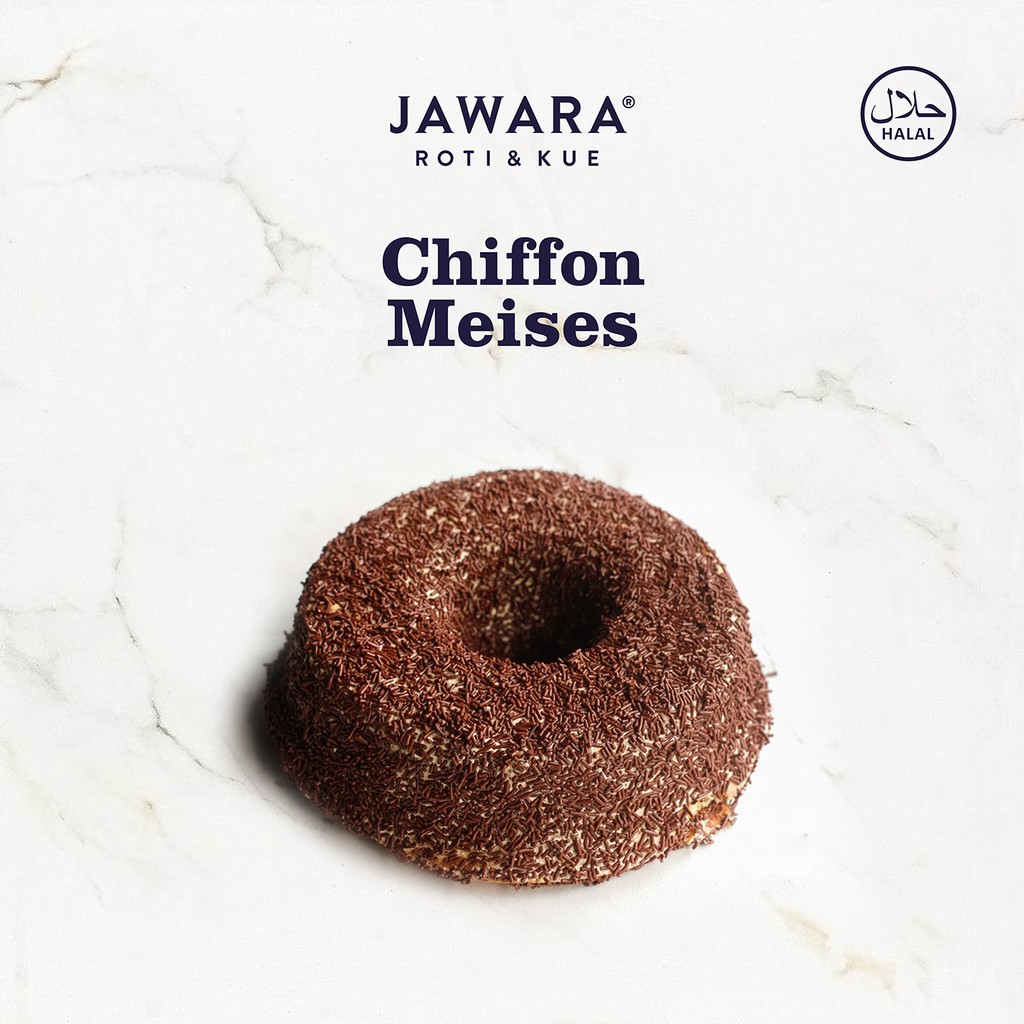 

Jawara - Kue Chiffon Meises | 350gr | Kue Bolu