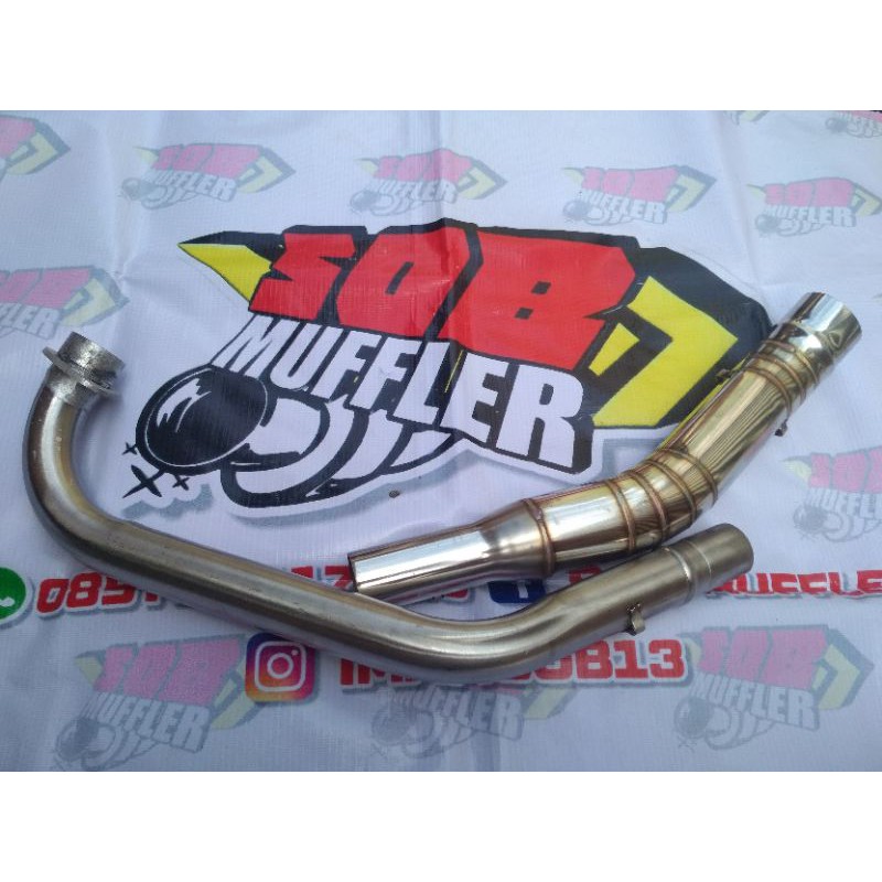 leheran knalpot motor vixion new dan vixion old