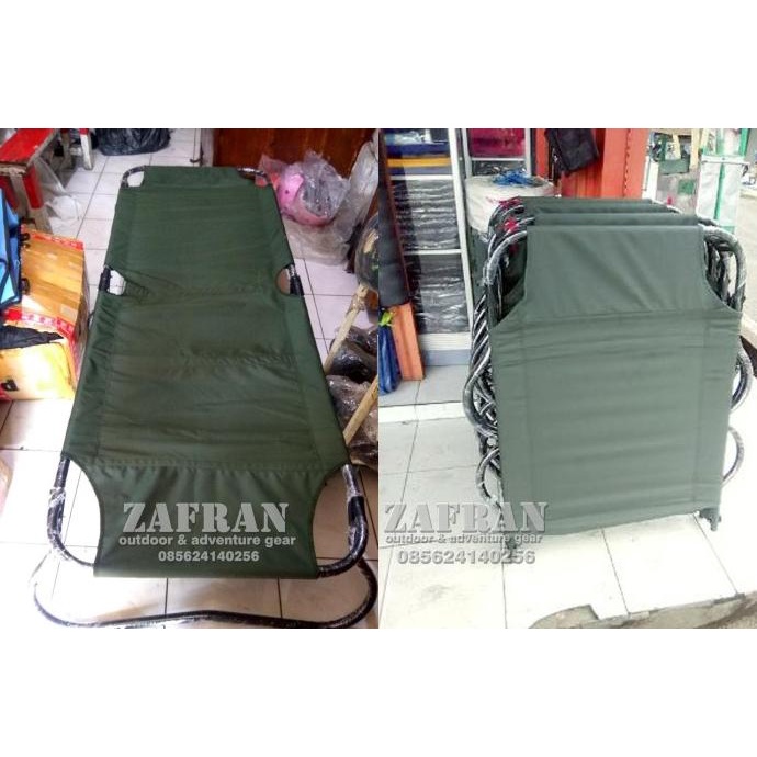 Termantab] VELBED BESI RANJANG LIPAT MILITER TNI