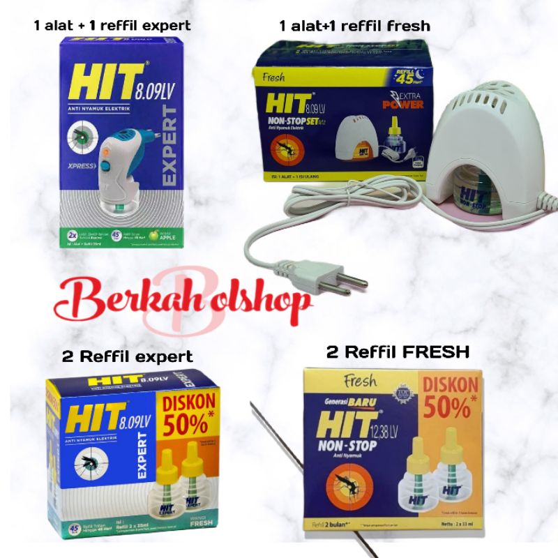 HIT ELEKTRIK ALAT &amp; REFFIL EXPERT ELECTRIK NON STOP anti nyamuk (PROMO EXTRA POWER)