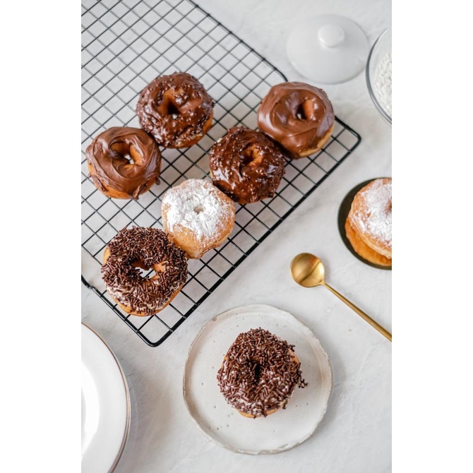 

Donat Mini Sourdough ( Nutella Ovomaltine Meses Gula Tabur )