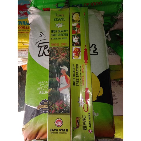 Sprayer kocok kuningan merk java star/tree sprayer