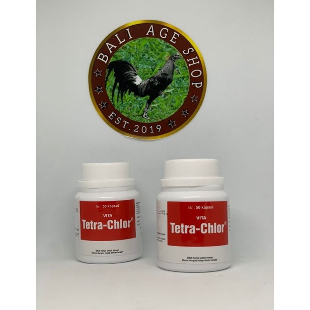 vita TETRA-CHLOR , obat snot dan penyakit ngorok untuk ayam
