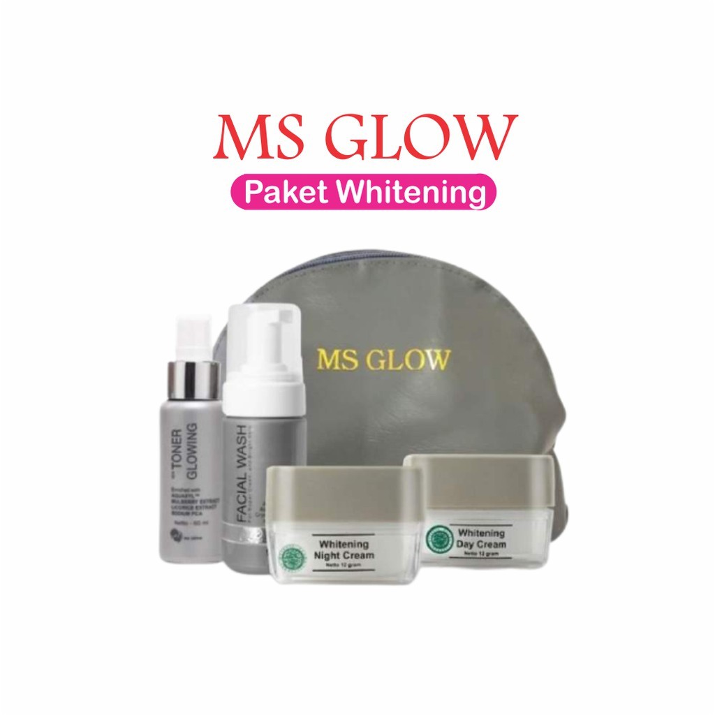 MS GLOW PERAWATAN WAJAH MS GLOW ORIGINAL SKINCARE BPOM PEMUTIH WAJAH