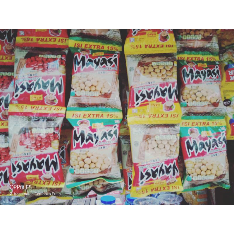 Mayasi Kacang Jepang Renceng isi 10pcs x 23gr