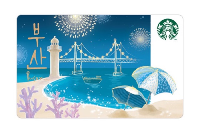 Starbucks Korea Card Siren Incheon Busan Independence Seoul Ehwa University White Siren Autumn