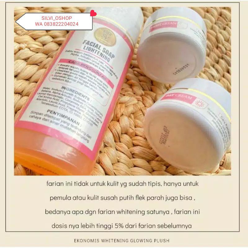 SV GLOWSKIN UNTUK KULIT WAJAH YANG SUSAH PUTIH FLEK HITAM MEMBANDEL