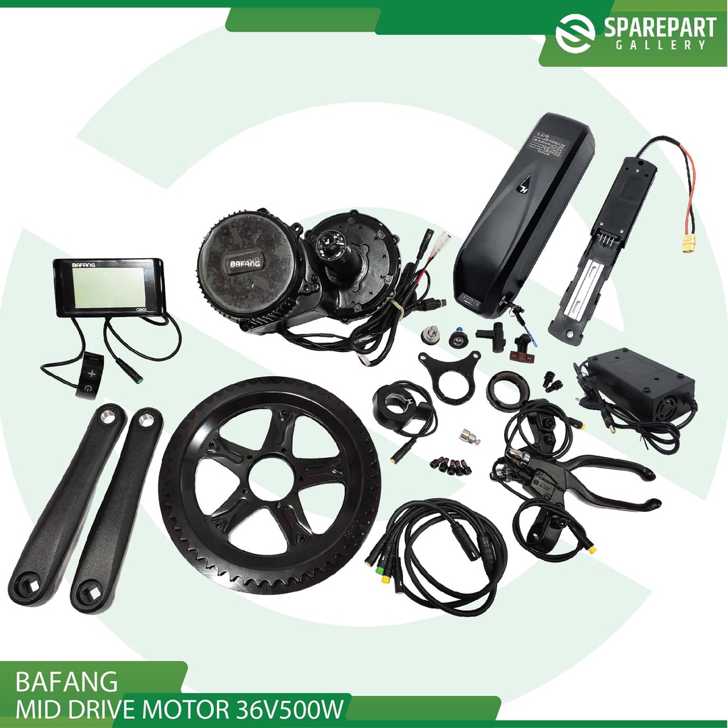 Full paket Bafang Mid Drive Motor 48v5000w Ebike Convertion Kit