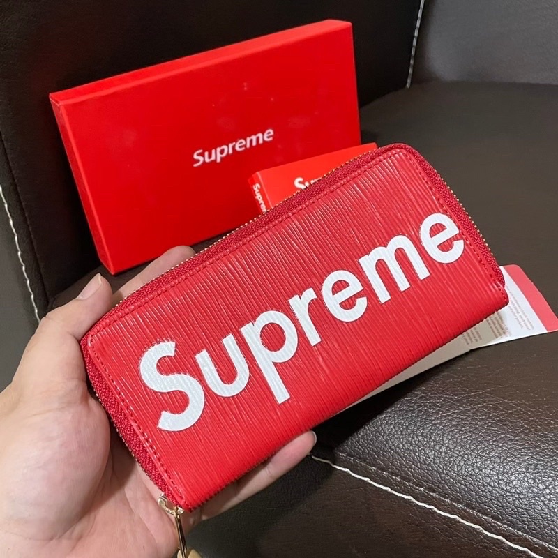 ((BEST QUALITY)) DOMPET PANJANG SUPREME PRIA WANITA / SUPREME LONG WALLET