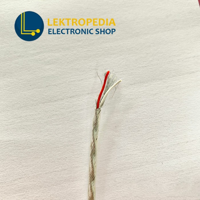 Kabel Head Stereo Transparan isi 3 Rayden Tembaga input Meteran Mic