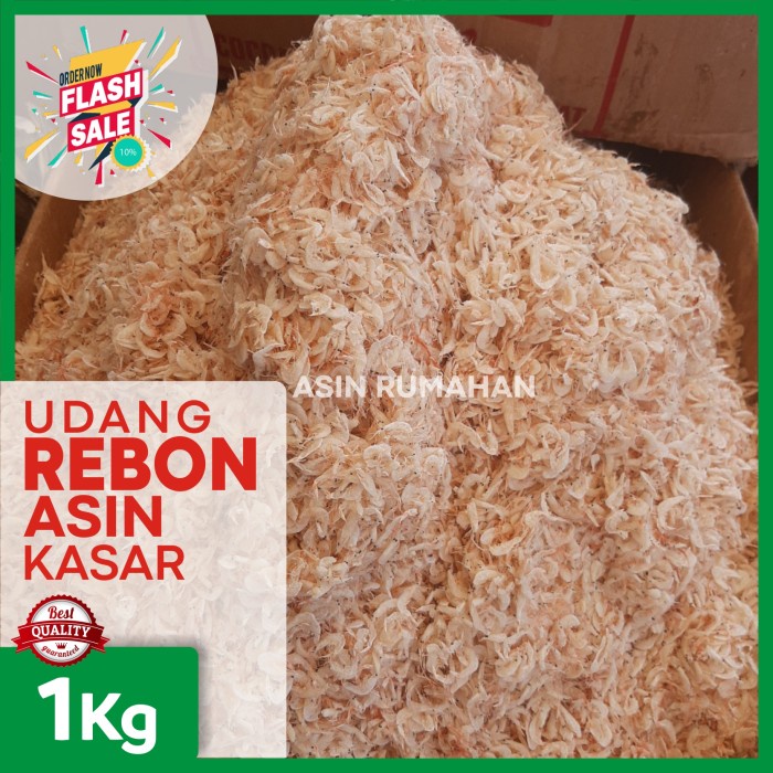 

PROMO Ikan Asin - Udang Rebon Kasar 1Kg / Rebon Asin Kasar