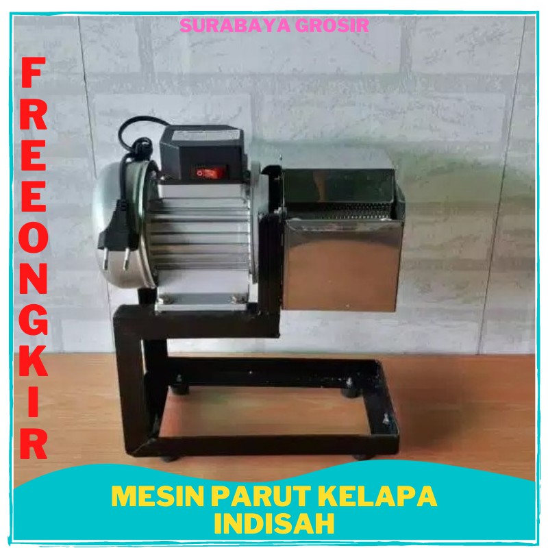 MESIN PARUT KELAPA SINGKONG INDISAH LISTRIK KAKI PLAT SERBAGUNA MURAH PRAKTIS USAHA DIRUMAH MASAK SG