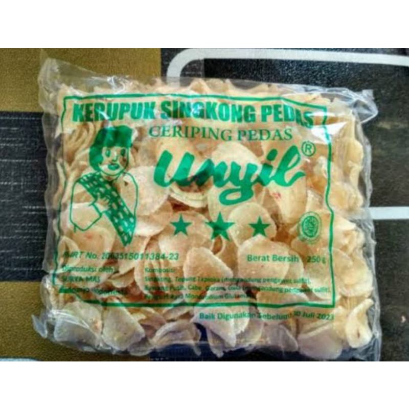 

Kerupuk Singkong Unyil Ceripik