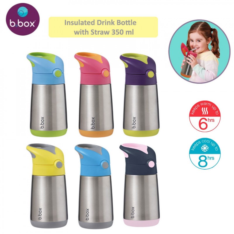 Bbox Insulated Drink Bottle with Straw Botol Thermos Anak - 350 ml