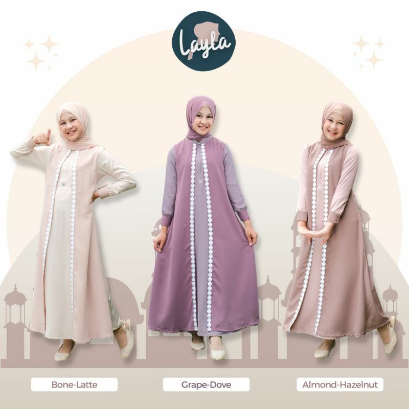 READY GAMIS  ONLY MURAH LAYLA SERIES SET ORI ARCLOTING