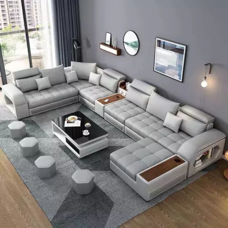 Sofa minimalis Letter U Sofa Tamu Minimalis Terbaru